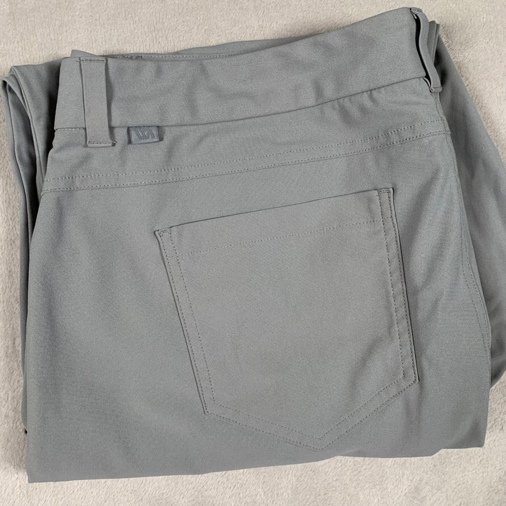VRST Limitless 5-Pocket Pants Mens 40x30 Gray Slim Fit Commuter Trousers